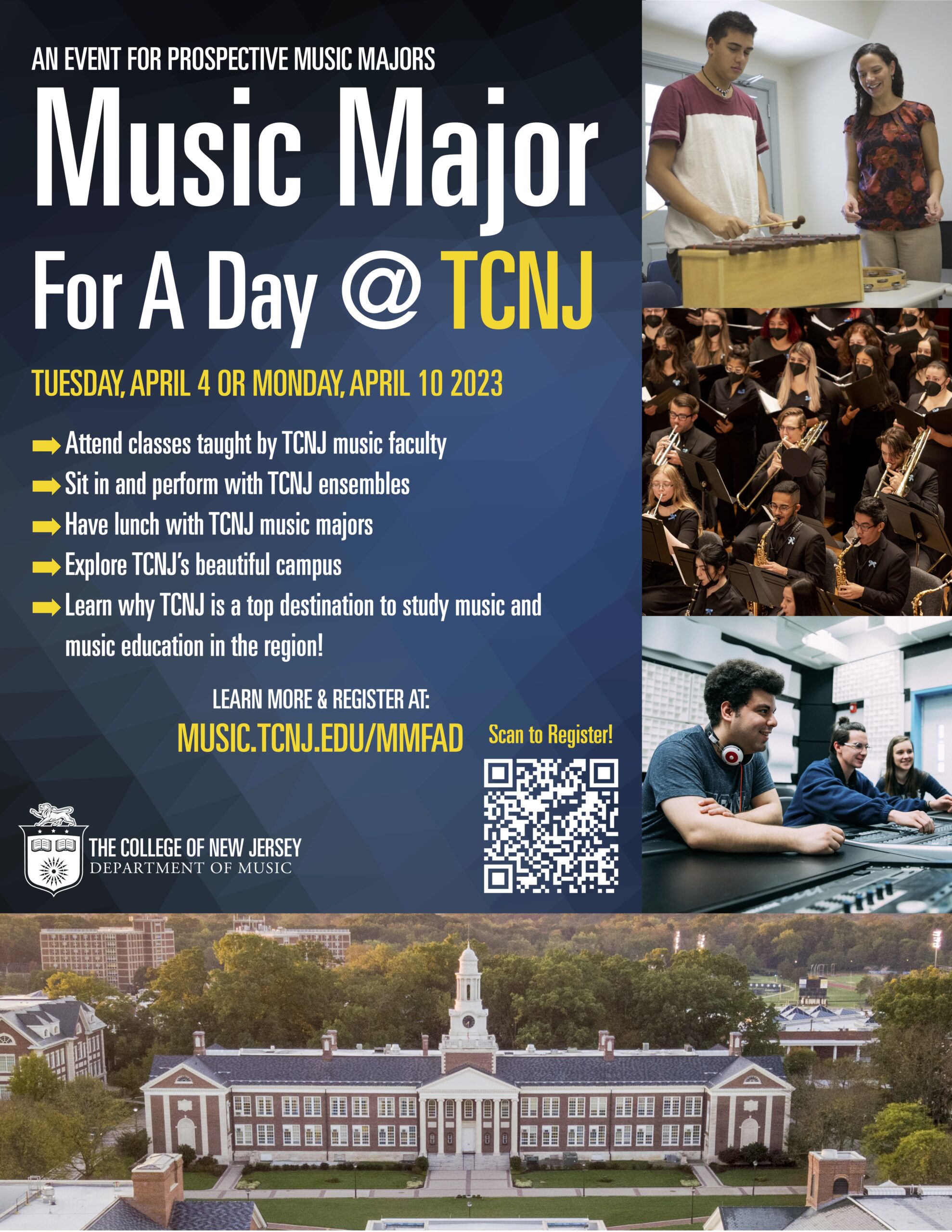 Visit Us Department of Music